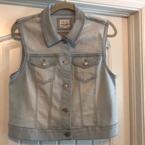 Denim Vest from Klassy Girl Boutique